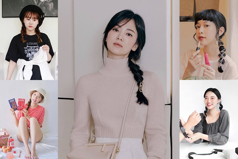 辮子風潮絕對不會俗！宋慧喬直接逆齡，太妍根本精靈下凡，辮子髮型範本快截圖～