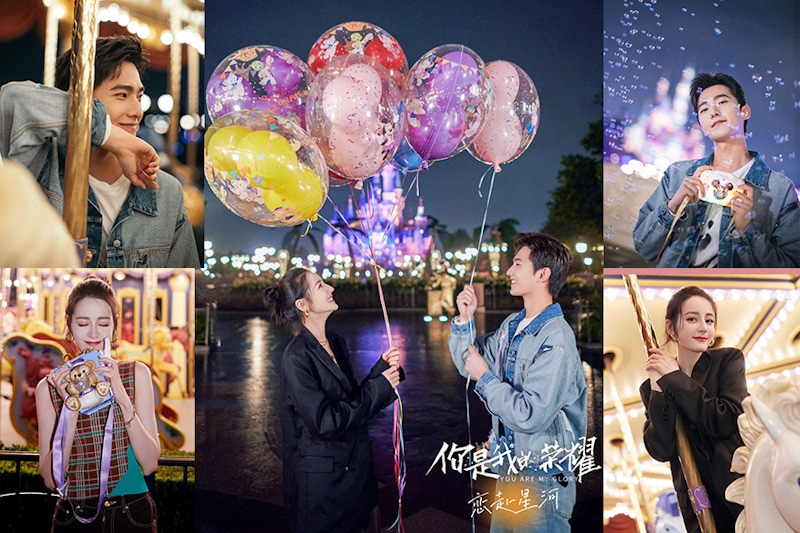 楊洋X迪麗熱巴七夕合體甜到翻！情侶照這樣拍才有氛圍感，4招GET超閃情侶桌布