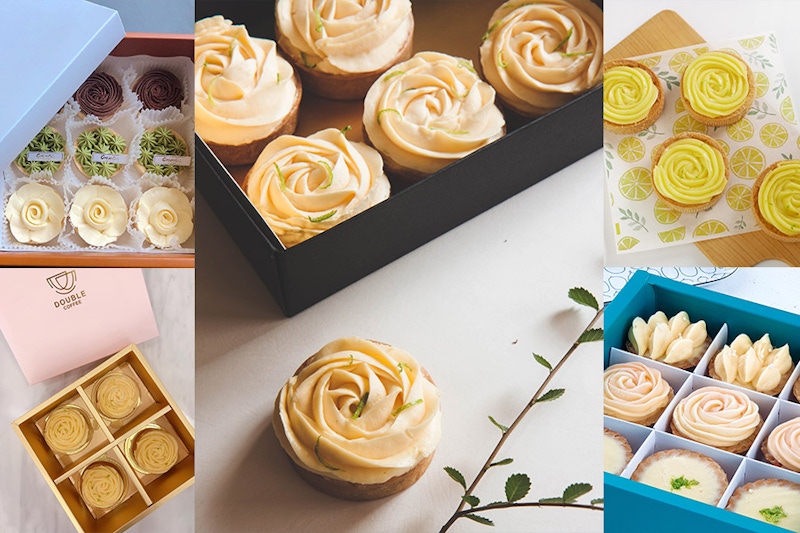 中秋月餅禮盒吃膩了？2021不如來個人氣花型檸檬塔禮盒，翻轉味蕾玩出新花樣~