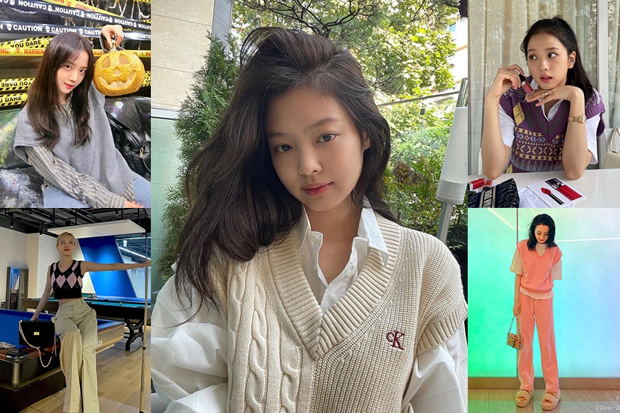 穿搭女孩初秋OOTD穿搭公式快筆記！奶奶款針織背心穿搭單品快包色，從襯衫到T恤全都超百搭