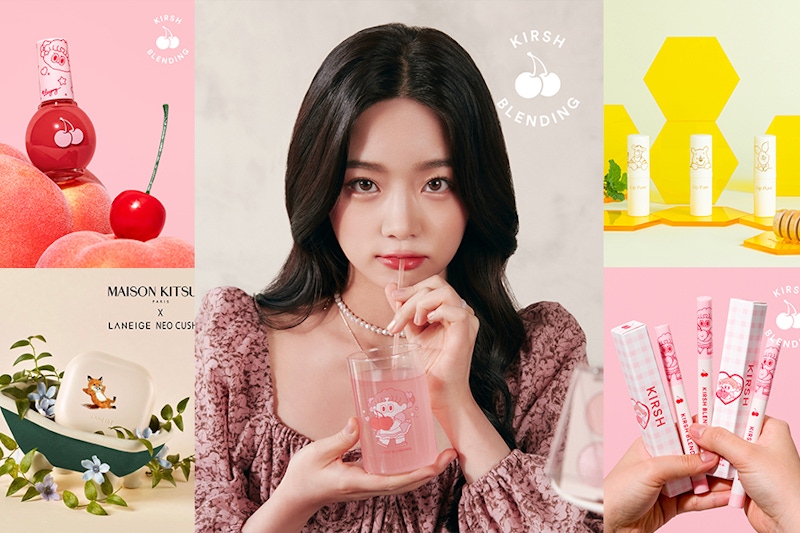 聯名彩妝魅力無法擋！小熊維尼、寶可夢都是童年夢，韓國插畫家Lee Gong可愛插畫超級少女心