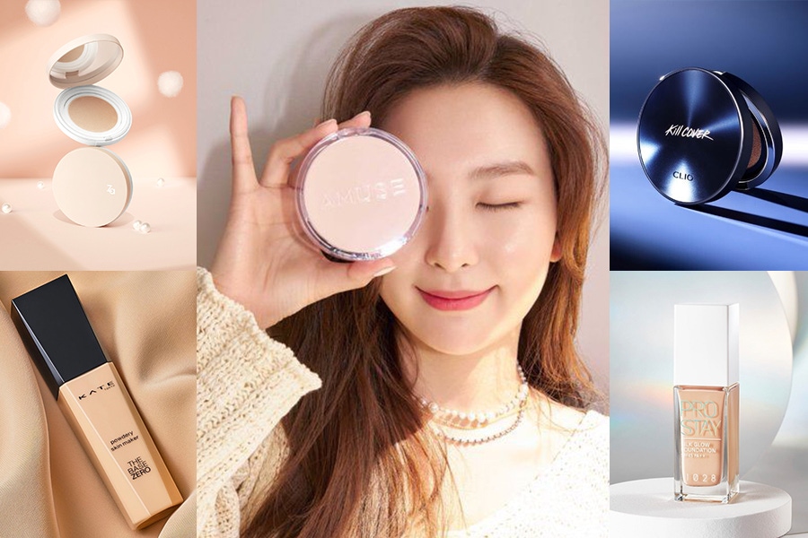 開架粉底推薦超欠BUY，從氣墊粉餅到粉底液任選任買不採雷～