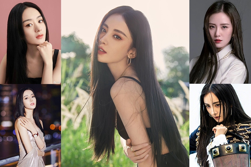 黑長直髮型魅力永不敗！古力娜扎憑髮型上熱搜，迪麗熱巴、楊幂更是黑長直髮型教科書