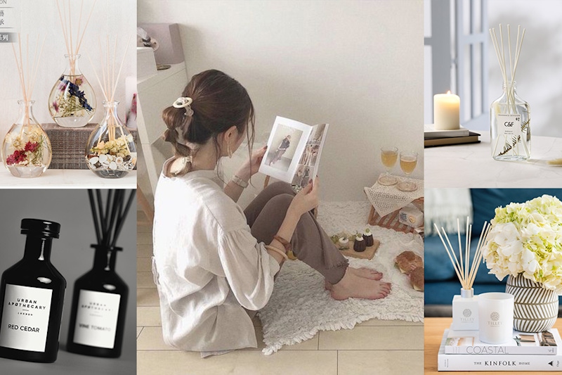 冷冷的天就想待在家～居家儀式感就靠香氣決勝負！有顏值又香氣十足的擴香瓶讓居家舒適感UP｜擴香瓶推薦