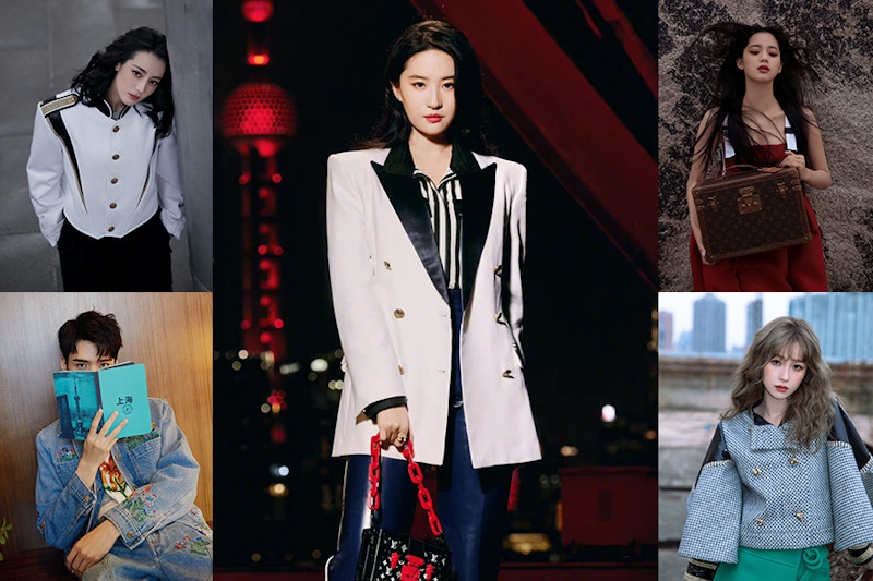 LV大秀紅毯生圖V.S精修，誰差最大？劉亦菲背2022新款壓紋漆皮包被讚天仙，迪麗熱巴小王子風格超紳士｜名人焦點