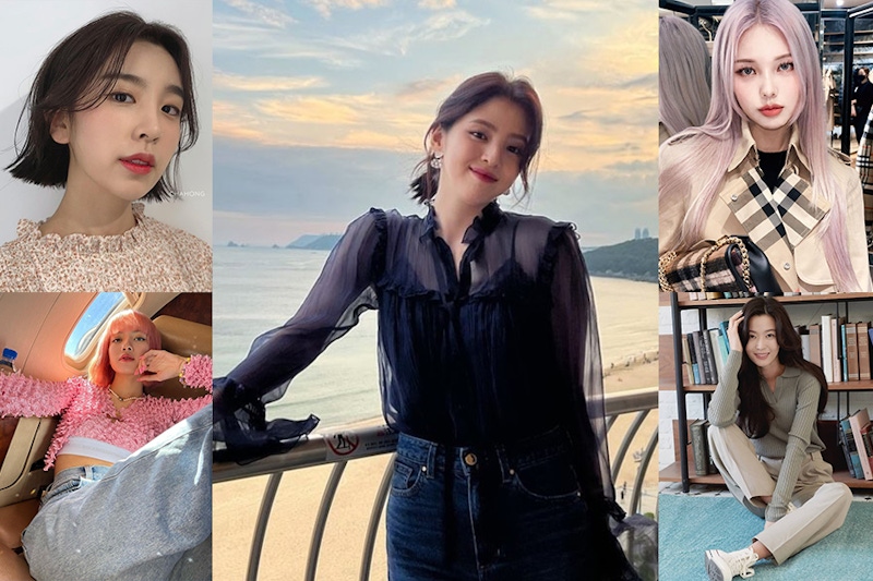 2022髮型髮色預告！韓系小臉S瀏海必剪，長春花藍系髮色正夯｜2022髮型推薦