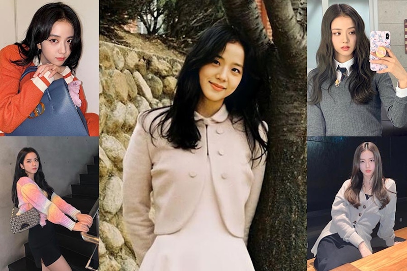 Jisoo千金風毛衣穿搭3TIPS！掌握細節穿出時髦感，早春出門暖呼呼｜穿搭技巧