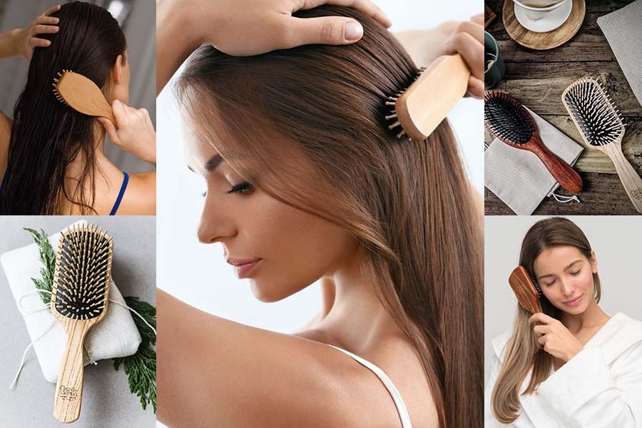 沙龍級頭皮按摩梳推薦！舒壓又能養護頭皮，髮根強韌髮質更柔順～｜按摩梳推薦