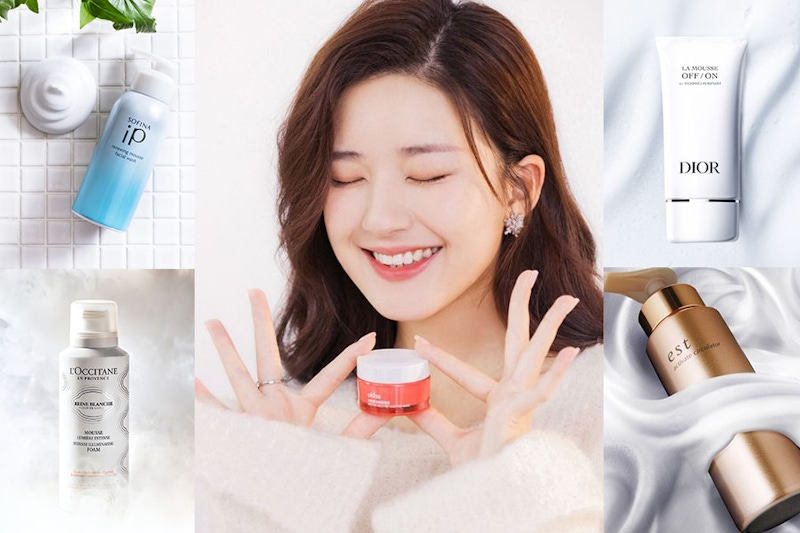 養膚系潔顏新品盤點！雲朵慕斯洗顏好療癒，高濃度植萃洗出透亮感｜洗面乳新品推薦