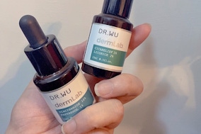 敏感肌精華液推薦【DR.WU穩膚雙天后】！急救修護乾敏危肌，澎嫩亮超有感！試用品寄到家體驗～