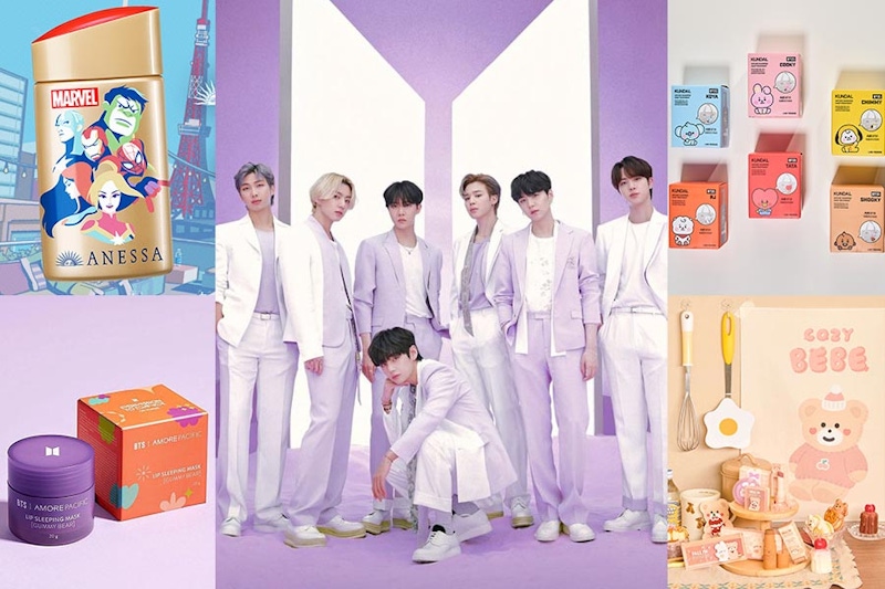 2022美妝聯名超勸BUY！安耐曬英雄附體，蘭芝紫色唇膜讓A.R.M.Y荷包失守～｜聯名美妝推薦