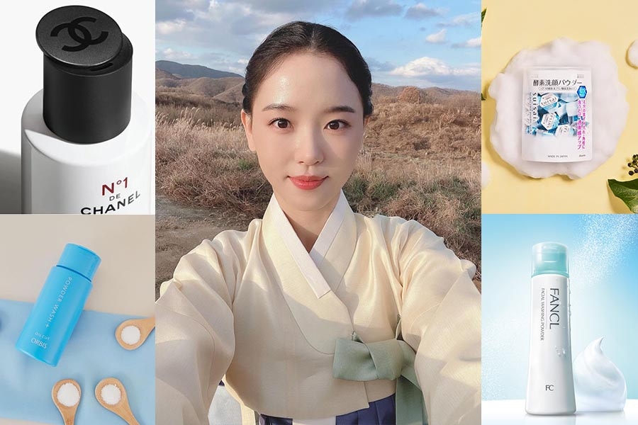 《紅丹心》姜漢娜水煮蛋肌太誘人～洗顏粉淨空粉刺，零毛孔美肌滑嫩到發光！｜洗顏粉推薦