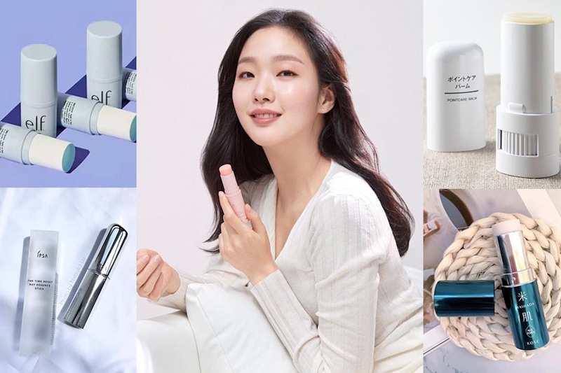 金高銀水光肌贏在勤勞補水！保濕棒一抹臉頰＆雙唇都水潤，夏日補妝蜜糖｜保濕棒推薦