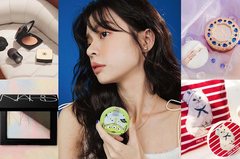 夏日限定蜜粉好繽紛！三眼怪、水手貓超萌，山茶花、珠寶盒美到心跳漏拍～｜蜜粉推薦及用法