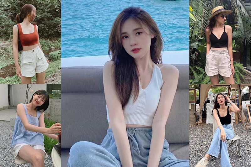 挑對背心秒瘦3kg！修飾粗短脖子和厚實背肉，變身纖細小仙女必收款式｜穿搭技巧