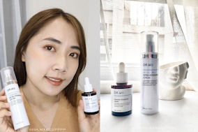 玻尿酸精華試用推薦DR.WU全新「玻尿酸保濕修復精華液＋精華乳」保濕看得見雙正貨搶試，終結6大乾敏問題！