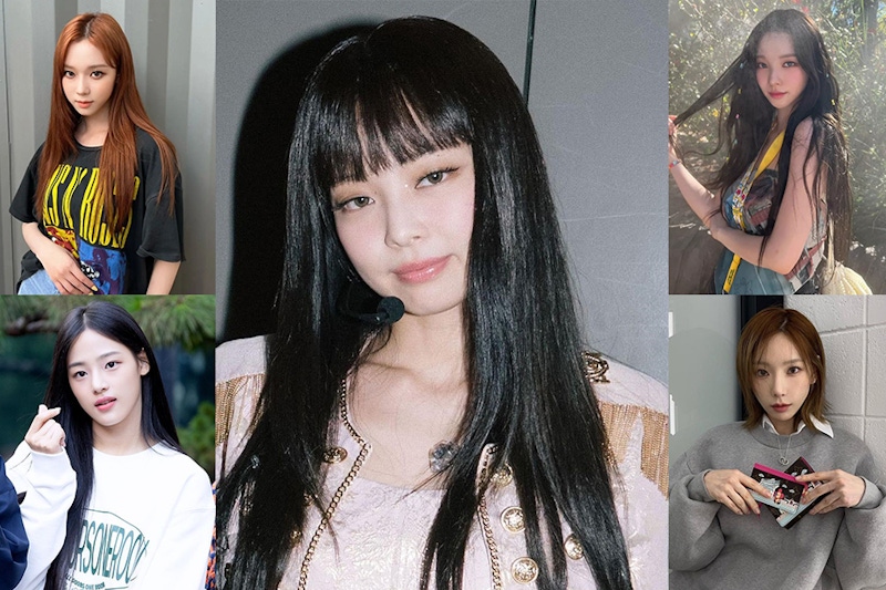 2023髮型髮色趨勢！黑長直正夯，個性紅髮＆挑染顯白又顯嫩！