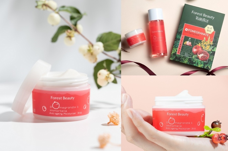 「抗老化紅寶石」凍齡修護最有感！氧顏森活紅石榴美肌日常，簡單三步驟養成粉嫩好氣色