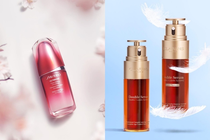 熱門修護精華對決！小紅瓶VS黃金雙激萃，哪一瓶好用？網友實測幫你找真愛！