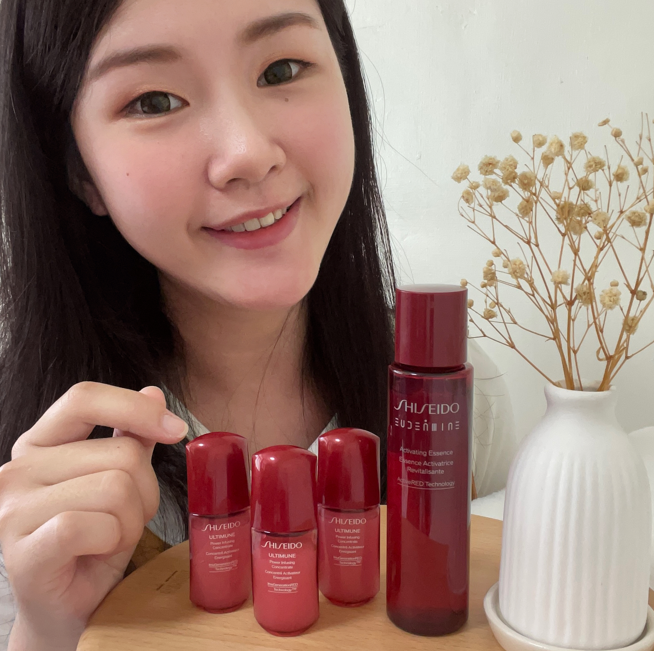 資生堂SHISEIDO小紅瓶 電波精華 神級保養品 雙倍淨嫩修護 打造柔嫩光澤透亮的肌膚