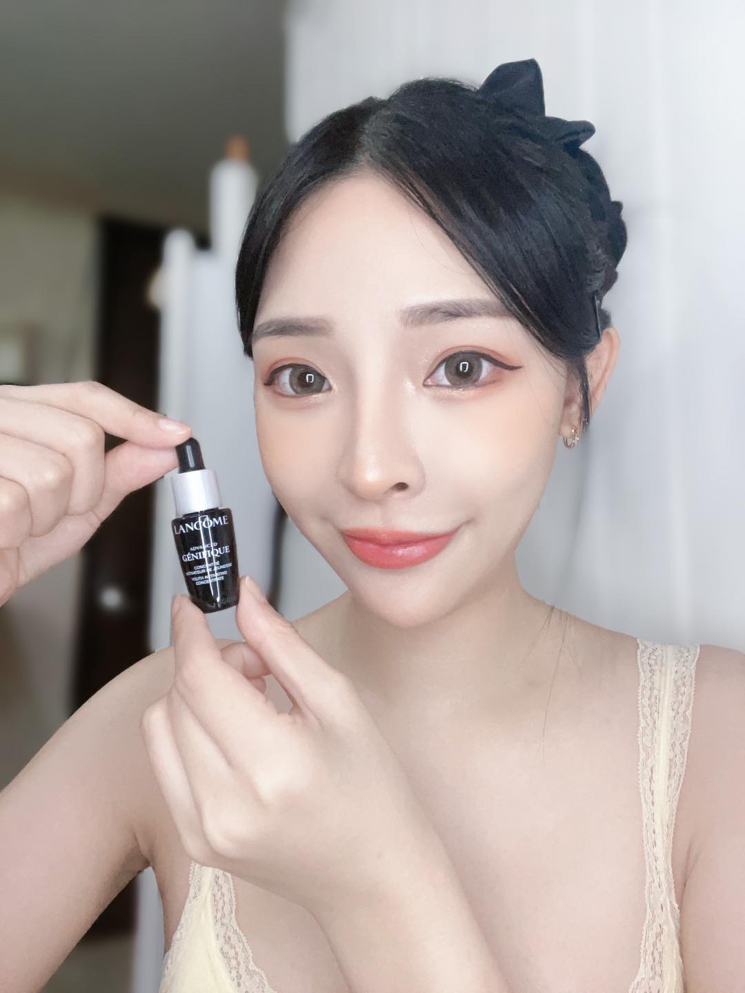 蘭蔻小黑瓶讓我試用後愛上了！