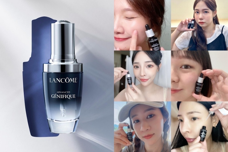 百名網友推薦最強修護蘭蔻NO.1小黑瓶！不分膚質美肌翻倍，細緻升級+190%，肌膚超嫩超透光