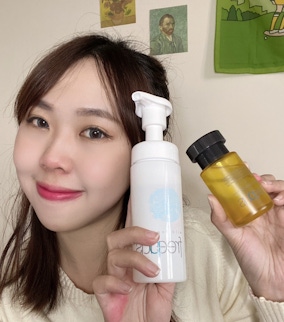 freeplus芙莉思 敏感肌友善保養 小金瓶+溫和保濕洗顏慕絲