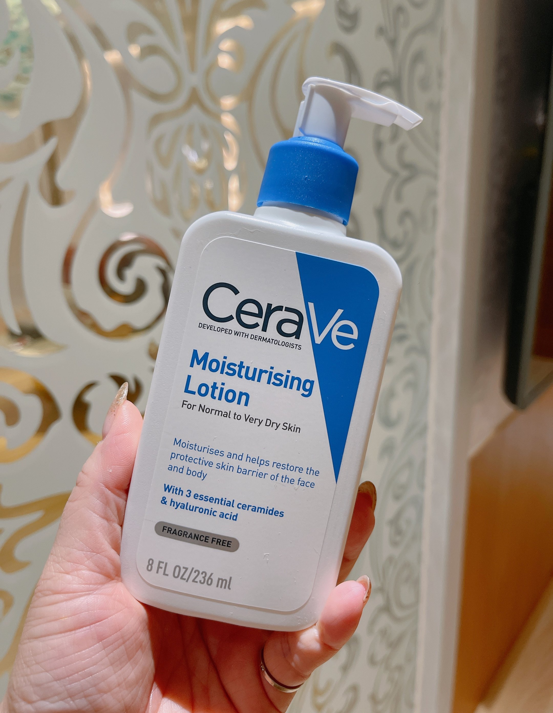 專為敏感肌設計解決冬日乾癢的救星—CeraVe長效清爽保濕乳
