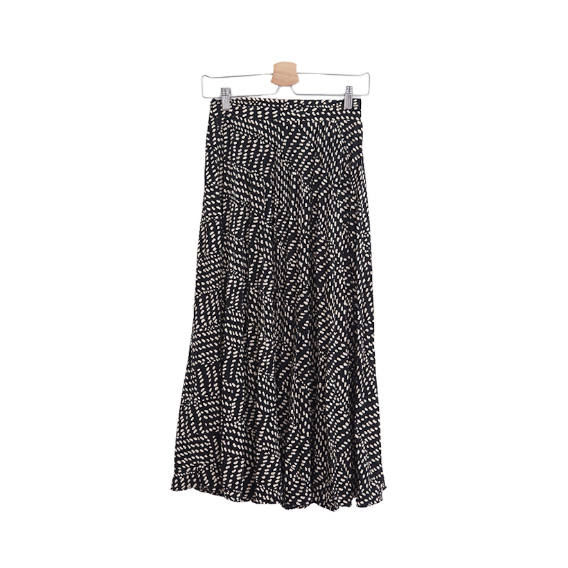 氣質法式波點長裙