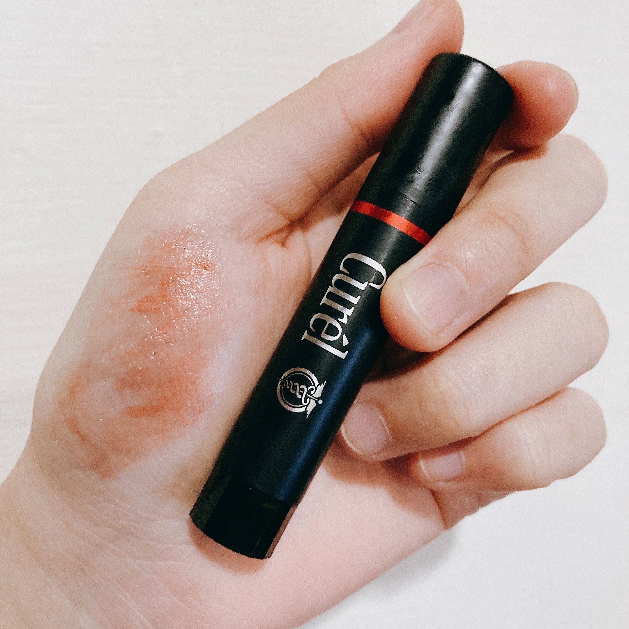 Curel柯潤潤浸保濕光透勻彩潤唇膏保濕潤色效果超好！上班偽素顏就擦它！