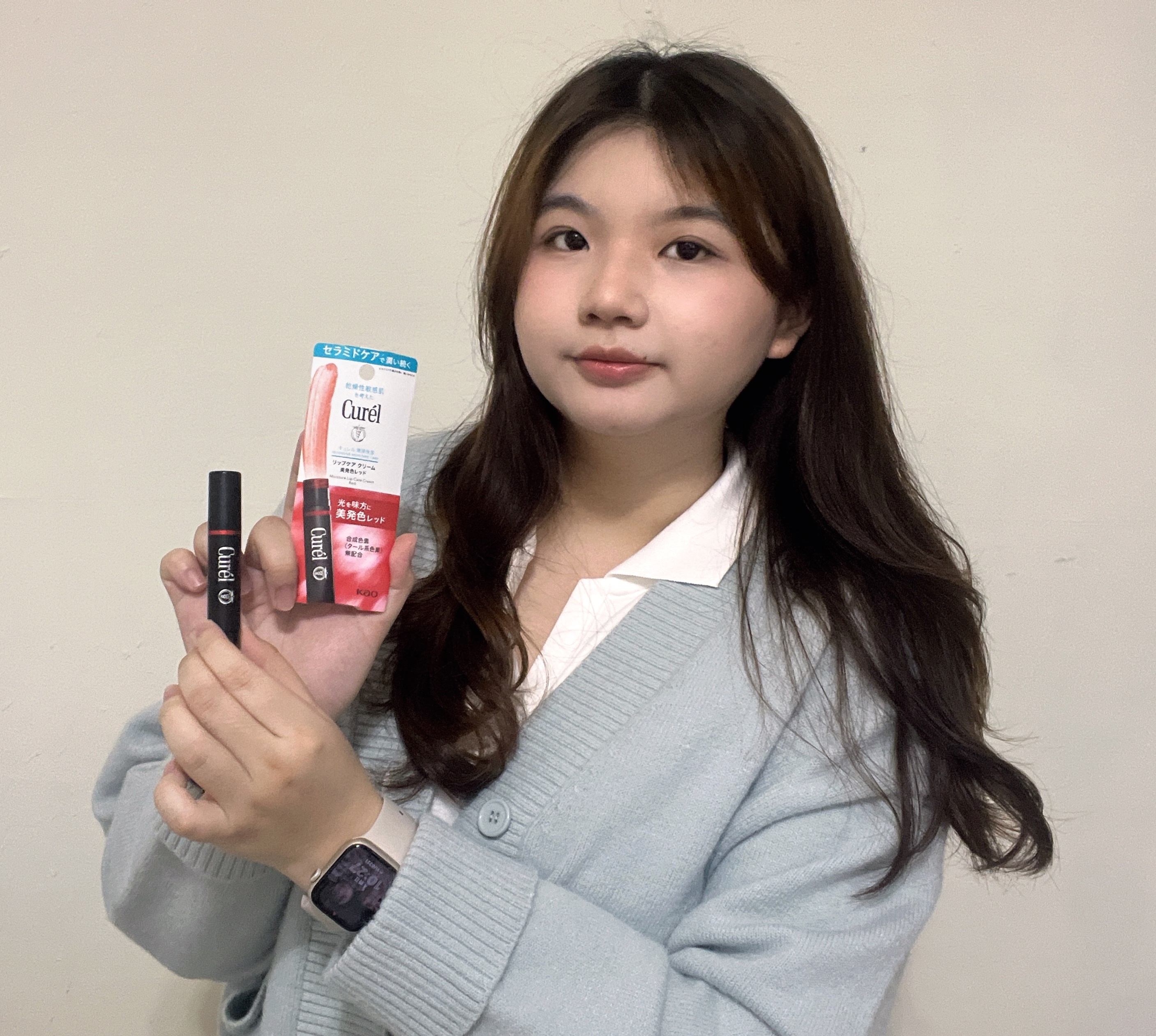 乾荒女ㄉ唇光養成記｜一抹即滋潤｜Curel 潤浸保濕光透勻彩潤唇膏
