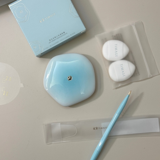 彩棠遮瑕盤-黑眼圈教學