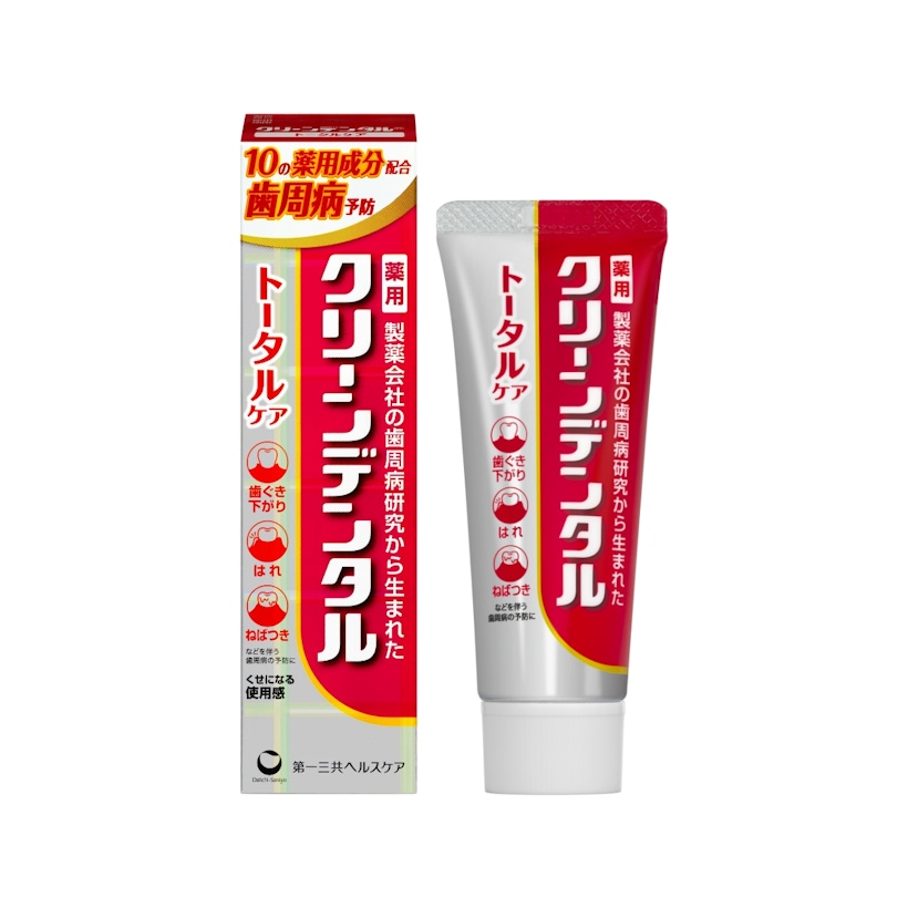 第一三共小紅管Clean dental牙周護理牙膏