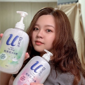【洗沐】洗澡也可以被雲朵輕柔_Bioré 純素肌沐浴露