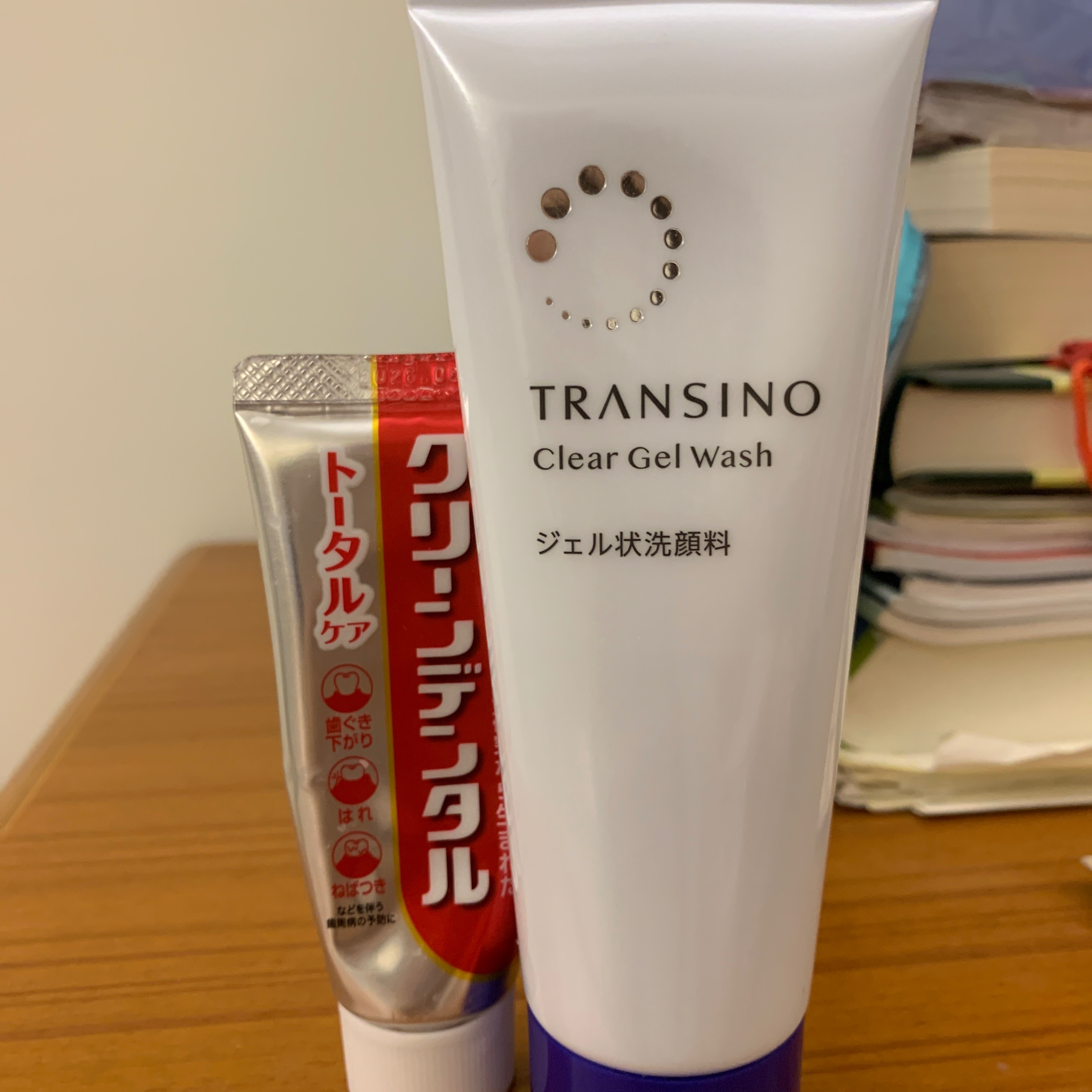 『第一三共 Clean dental 』日本回購率第一名的小紅管護理牙膏&TRANSINO淨亮毛孔卸妝洗面凝膠