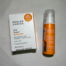 寶拉珍選維C精華 讓我的皮膚好亮白