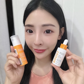 寶拉珍選全新上市「C15縮時亮白抗氧精萃」搭配「早C晚C」淡化痘疤超有感！