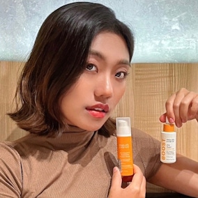 早C晚C保養法，主打7天有感淡化斑點暗沉，抗氧超發光🍊