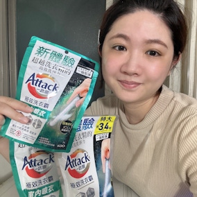 夏日洗衣必備！一匙靈極效洗衣霸！快速清潔不悶臭