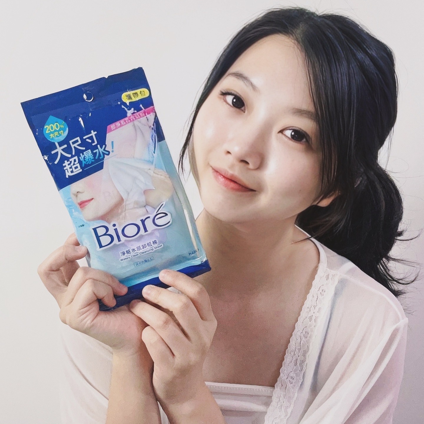 Bioré淨粧水感卸粧棉｜輕鬆卸妝