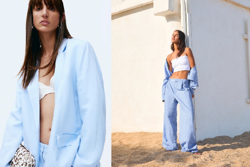 屬於夏天的《水藍色》這顏色元素怎麼穿？10個藍色LOOK穿搭一次示範！