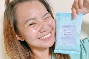 卸妝就跟保養一樣舒服，外出卸妝新寵兒!!! Bioré《淨粧水感卸粧棉》