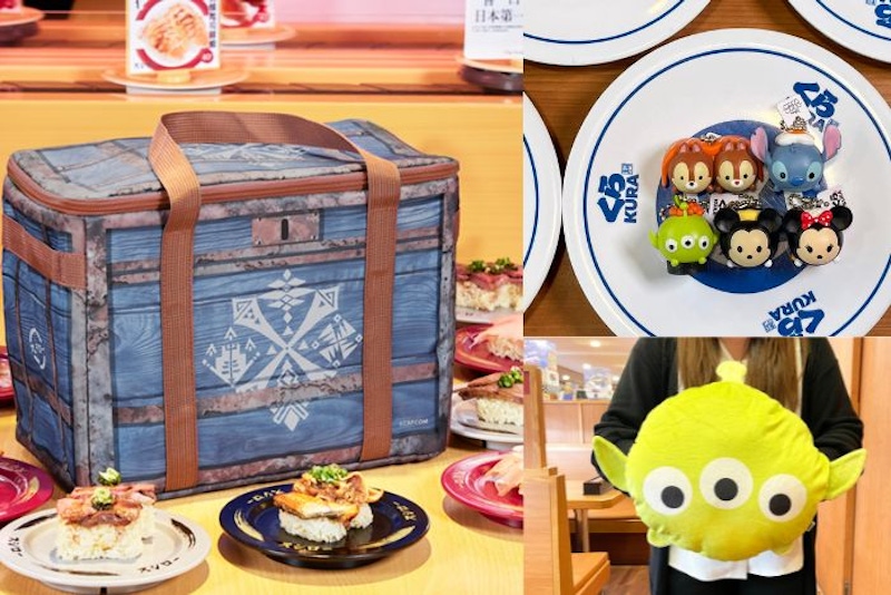 兩大迴轉壽司最新聯名：壽司郎魔物獵人、藏壽司Tsum Tsum特色商品、集點活動、主題門市一次看
