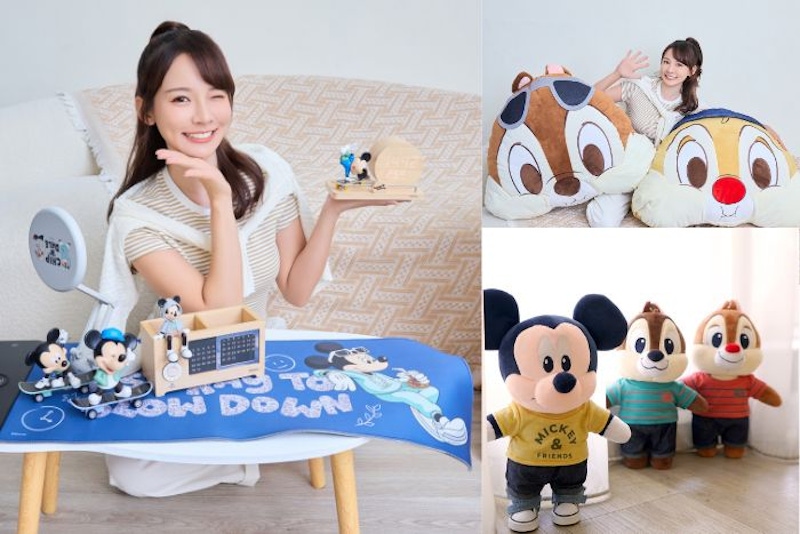 7-11迪士尼米奇與好朋友50款週邊獨家登場！奇奇蒂蒂大頭枕可愛爆擊、3C配件必收