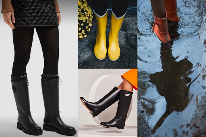 下雨天必收時尚雨鞋推薦Top6！Hunter、Moncler雨再大也不狼狽｜雨鞋品牌推薦