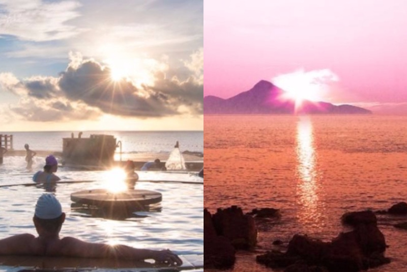 2025新年日出景點推薦：海上看日出、泡溫泉看日出、粉紅色日出3大提案