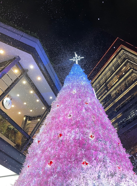 台北信義區熱鬧聖誕氛圍