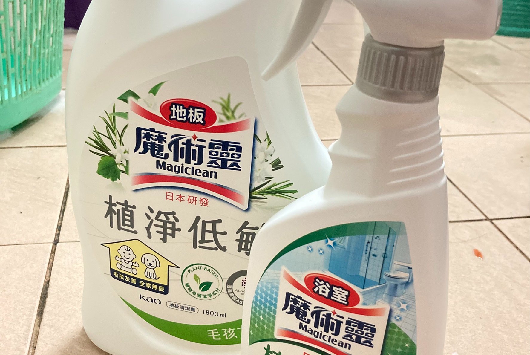 魔術靈毛孩友善植淨系列清潔劑｜寵物友善！乾淨&健康兩不誤