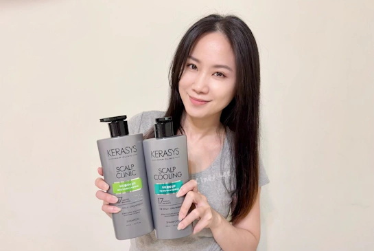 韓物通【KERASYS可瑞絲胺基酸去屑洗髮精(舒敏止癢/控油勁涼)】