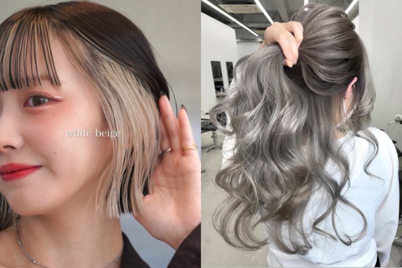 白髮染髮推薦！與白髮共存的10種染髮：手刷染、光線染、線條染..乾脆不染也很好看！